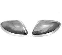 Coques de rétroviseurs Cache pour Renault Clio 2019-2025 Chrome ABS Argent 2pcs