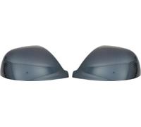 Coques de rétroviseurs Cache pour VW Transporter T5 2009-2015 fibre de carbone bleu