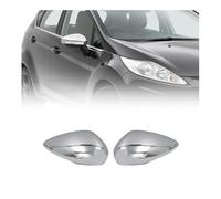 Coques de Rétroviseurs Compatible avec Ford Fiesta/B-Max 2008-2017 en ABS Chromé 2x