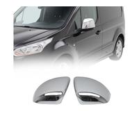 Coques de Rétroviseurs Compatible avec Ford Transit Connect 2014-2019 Pre-FL en ABS Argent