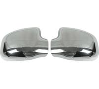 Coques de rétroviseurs Couverture de rétroviseur pour Dacia Duster 2012-2018 Inox brillant 2pcs