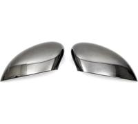 Coques de rétroviseurs Couverture de rétroviseur pour Ford Fiesta / B-Max 2008-2017 Dark Chrome ABS