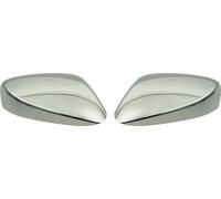 Coques de rétroviseurs Couverture de rétroviseur pour Hyundai Veloster 2011-2017 Acier inoxydable Argent