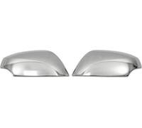 Coques de rétroviseurs Couverture de rétroviseur pour Renault Megane 2008-2015 Acier inoxydable Argent