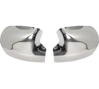 Coques de rétroviseurs Couverture de rétroviseur pour Renault Thalia Symbol Acier inoxydable 2pcs