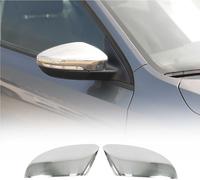 Coques de rétroviseurs Couverture de rétroviseur pour VW Passat B7 2010-2015 Acier inoxydable 2pcs