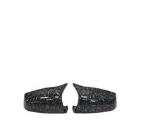 Coques De Rétroviseurs Extérieurs Aspect Fibre Carbone Noires Pour BMW Série 5 6 7 Series F01 F02 F03 F04 F06 F07 F10 F11 F12 F13 rétroviseur(Forged grain)