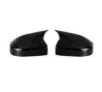 Coques de rétroviseurs extérieurs Compatible Avec Jazz Pour Shuttle Pour City 2014 2015 2016 2017 2018 2019 Voiture Rétroviseur Couverture Autocollant Capot Extérieur Garniture(No Light Black)