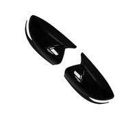 Coques de rétroviseurs extérieurs Compatible Avec Nissan Pour Sentra Pour Sylphy 2016 2017 2018 2019 Voiture Brillant Noir Côté Aile Rétroviseur Housse Pièces Accessoires(Bright black)