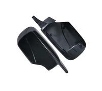 Coques de rétroviseurs extérieurs Compatible Avec Pour E46 Pour E39 1998 1999 2000 2001 2002 2003 2004 2005 Voiture Portière Rétroviseur Cache Capuchon Latéral Noir(Glossy Black)