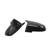 Coques De Rétroviseurs Extérieurs Pour M5 Motif Fibre Carbone Noires Pour BMW Série 5 6 7 Series F10 F11 F18 F07 F12 F13 F06 F01 F02 LCI rétroviseur(Black)