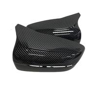 EUQIXMR Coques De Rétroviseurs Latéraux pour B&MW Série 4 5 7 8 G11 G12 G14 G15 G16 G22 G23 G24 G30 G31 G38 Boîtier de Protection de rétroviseur de Voiture(Modèle en Fibre de Carbone)