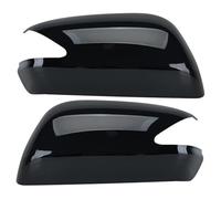 Coques De Rétroviseurs Latéraux pour Honda pour Jazz pour Fit 2009-2014 Finition Noir Brillant(1 Pair)