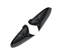 Coques De Rétroviseurs Latéraux Pour VW Pour Golf MK6 MK7 7.5 GTI R GTD Base 2009-2020 - Noir Brillant (2 Pièces)(MK7 MK7.5 Carbon)