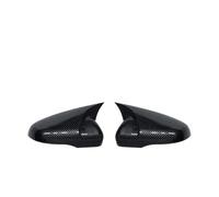 Coques De Rétroviseurs Noir Brillant Pour VW Pour Golf MK6 MK7 7.5 GTI R GTD Base 2009-2020 (lot De 2)(MK6 Carbon)