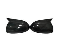 Coques de Rétroviseurs Paire De Coques Rétroviseurs Extérieurs Pour KIA Pour K2 2011-2016 Pour Rio 3 2011-2017 Garniture Décorative Pour Portières Coque de Rétroviseur(Without lamp Black)