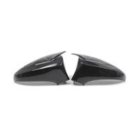 Coques de rétroviseurs Paire de couvercles rétroviseur voiture remplacement, pour LEXUS ES GS LS CT RC f-sport For Lexus IS200 250 300 350 2014-2020, uniquement adapté à LHD(Carbon Fiber Look)