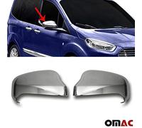 Coques de Rétroviseurs pour Ford Transit Tourneo Courier 2018-2022 en ABS Argent