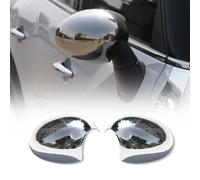Coques de Rétroviseurs pour Mini Cooper Roadster 2011-2015 en Acier Inoxy Argent