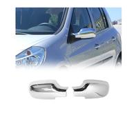 Coques de Rétroviseurs pour Renault Clio 2005-2013 en Acier Chromé Argent