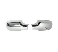 Coques de Rétroviseurs pour Renault Clio 2005-2013 en Acier Chromé Argent