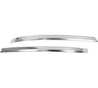 Coques de rétroviseurs pour VW Amarok 2010-2021 Acier inoxydable Argent 2pcs