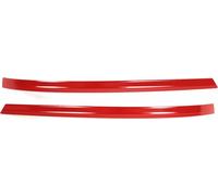 Coques de rétroviseurs pour VW Caravelle T5 2010-2015 Inox rouge 2pcs