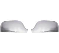 Coques de rétroviseurs pour VW Touareg 2002-2010 Acier inoxydable Argent 2pcs