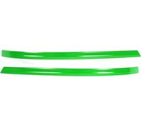 Coques de rétroviseurs pour VW Transporter T5 2009-2015 Acier inoxydable Vert 2pcs