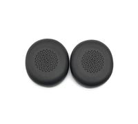 Coques d'écouteurs compatibles avec les Jabra Evolve2 75, oreillettes en mousse, noires