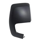 Coques latéraux voiture 1 Capuchon Rétroviseur Latéral Carbone Pour Transit Pour Custom V362 Box 2012-2023 Pièce Rechange Automatique Blanc Boîtier compatible(Matte Black RH)