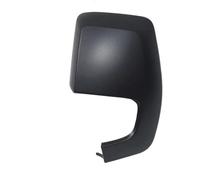 Coques latéraux voiture 1 Capuchon Rétroviseur Latéral Carbone Pour Transit Pour Custom V362 Box 2012-2023 Pièce Rechange Automatique Blanc Boîtier compatible(Matte Black Left)