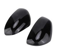 Coques latéraux voiture Pairecoques Protection Autocollantes Pour Rétroviseurs Pour Smart Pour Fortwo 453 2015 2016 2017 2018 2019 2020 2021 Boîtier compatible(Glossy Black)