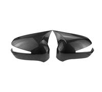 Coques latéraux voiture Pour Civic 8ème Génération 2005-2011 Paire De Coques De Rétroviseurs Extérieurs Autocollant Décoratif Boîtier compatible(With Light Caron)