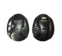 Coques noires pour casque 3M Peltor Sporttac Coques noire pour casque 3M Peltor Sporttac