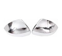 Coques Protection Rétroviseur Pour L&and Pour R&over Pour D&ISCOVERY 4 5 L462 Pour R&ange Pour R&over Pour Vogue L405 Pour S&port L494 Rétroviseur Voiture Couvercles Latéraux(Bright silver)