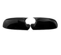 Coques Rétroviseur Pour A3 Pour 8P Pour A4 Pour A5 Pour B8 Pour A6L Couvercle Rétroviseur Latéral Voiture Boîtier Vue Arrière Porte Extérieure(Type B Black)