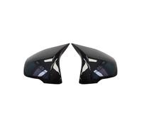 Coques Rétroviseur Pour BMW Pour X1 F48 Pour X2 F39 Z4 G29 2GT F45 F46 F52 F40 Pour Toyota Pour Supra Accessoires Rétroviseur Latéral Angle Remplacement Du Verre Coques Rétroviseur Voiture(Bright blac