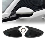 Coques Rétroviseur Pour Peugeot 208 308 408 508 307 308 2008 4008 2013-2023 Accessoires Voiture Capuchon Rétroviseur Latéral Couvercle Rétroviseur(Bright black)