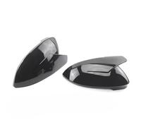 Coques Rétroviseur Pour VW Pour Golf 8 Pour MK8 Pour GTE Pour GTD Pour GTI 2020-2025 Coque Rétroviseur Latéral 1 Paire Coque Rétroviseur Latéral Coques Rétroviseur Extérieur(Glossy black)