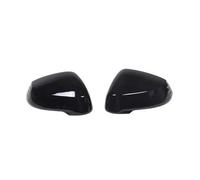 coques rétroviseur voiture Couvercle de rétroviseur latéral de voiture, capuchon de garniture, accessoires automobiles, pour BMW X1 IX1 U11 2023 - 2024 Couvercle de rétroviseur(Noir)