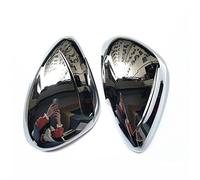 Coques rétroviseur Voiture Couverture Protection Bord Rétroviseur Fibre Carbone pour Citroen C4 pour Grand pour Picasso LL 13-17 Coque Rétroviseur Voiture Coque de Rétroviseur (Couleur : Chrome)