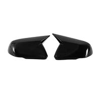 Coques Rétroviseurs Auto Pour Ford Pour Mustang 2015-2022 Couvercle De Rétroviseur Sans Clignotant Capuchon De Rétroviseur Latéral Accessoires De Voiture(3-Glossy Black)