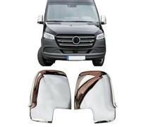 Coques rétroviseurs chromés valables pour MERCEDES SPRINTER | W907 W910 | Acier Inoxydable 2 Jeu Couvercles de Rétroviseurs Extérieurs