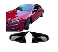 Coques rétroviseurs Couverture Miroir Pour VW Pour Scirocco Pour Line R32 2009-2017 Accessoires Voiture Tuning Sport Design Couvercle rétroviseur