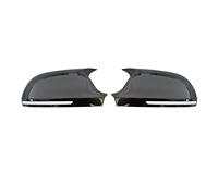 Coques rétroviseurs latéraux Pour A3 Pour A4 Pour A5 A6L A8L RS6 S8 Pour Q3 Couvercle Rétroviseur Latéral Voiture Capuchon D'aile Porte Extérieure Vue Arrière Garniture Boîtier(Bright black)