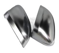Coques Rétroviseurs Latéraux Pour A4 A5 S4 S5 B9 Voiture Rétroviseur Couverture Aile Latérale Protéger Cadre Garniture Chrome Mat Coque Remplacer Porte Vue Arrière(A)