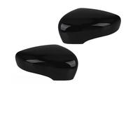 coques rétroviseurs latéraux Pour Clio 4 Mk4 Pour Zoe Pour Captur 2012-2019 Boîtier De Miroir D'aile De Porte Noir/blanc Brillant(2xGlossy Black LH RH)