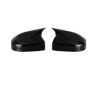 Coques rétroviseurs latéraux Pour Fit Pour Jazz Pour Shuttle Pour City 2014-2018 Car Rearview Side Mirror Cover Sticker Wing Cap Exterior Door Case Trim(No Light Black)