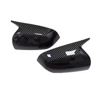 Coques rétroviseurs latéraux Pour H& Pour IX35 2018-2023 Couvercle Rétroviseur Latéral Voiture Capuchon D'aile Garniture Boîtier Vue Arrière Porte Extérieure(Carbon)